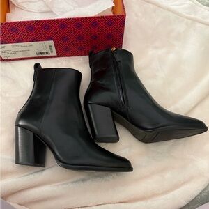 Tory Burch Black Heeled Boots